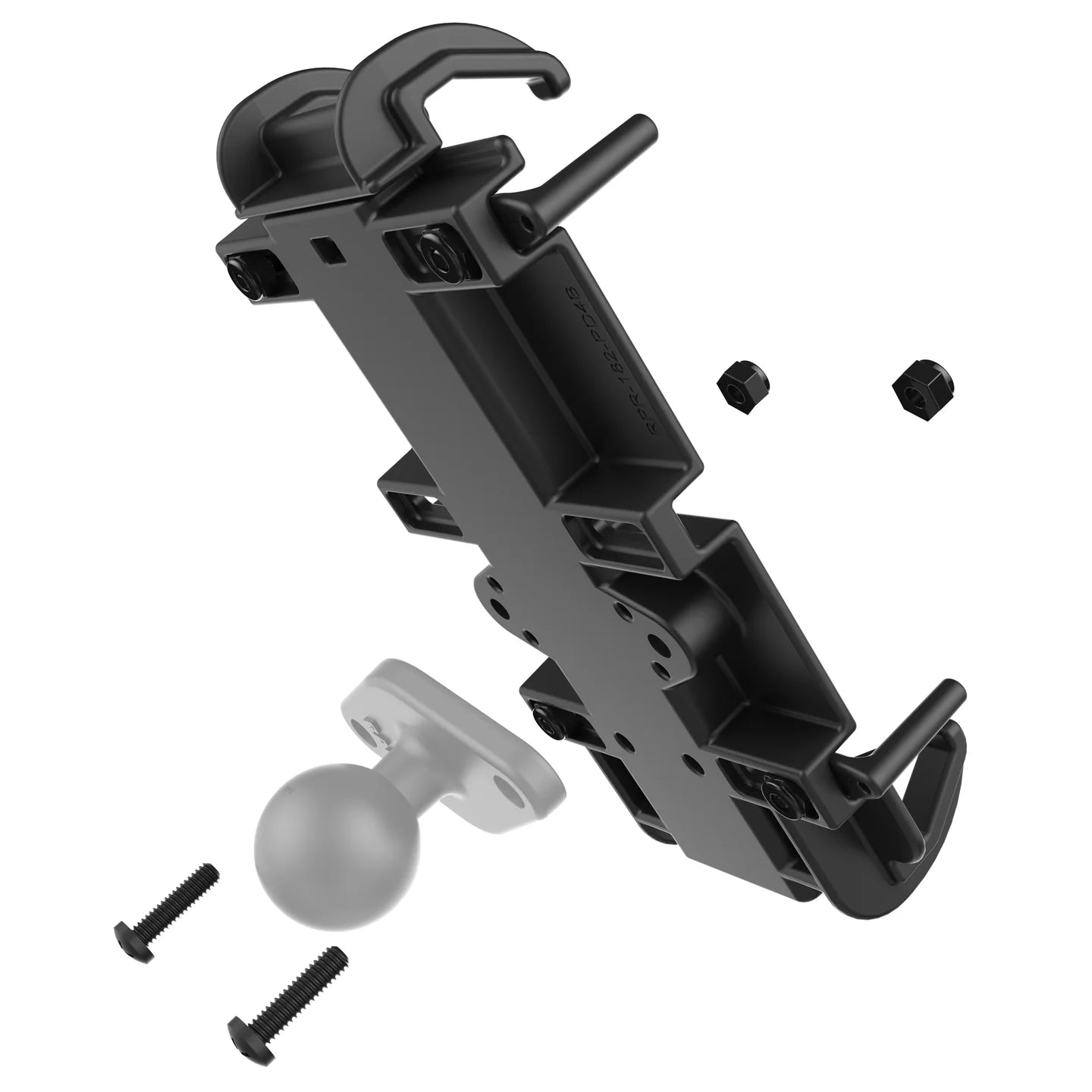 RAM Mount Quick-Grip XL-telefonhållare med RAM Twist-Lock sugkoppsfäste RAM-B-166-PD4