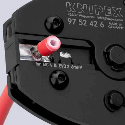 KNIPEX PreciForce SAC presstång för MC4 och MC4 Evo 2 SB - 97 52 42 6 SB