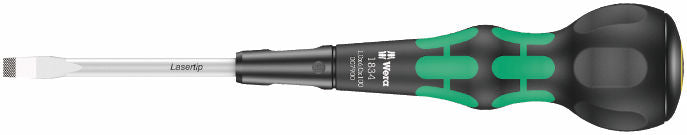 Wera Kraftform 1834 Ball-Grip Spårskruvmejsel rak