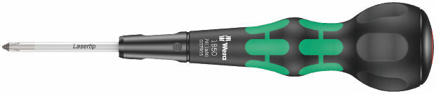 Wera Kraftform 1850 Ball-Grip Krysspårskruvmejslar