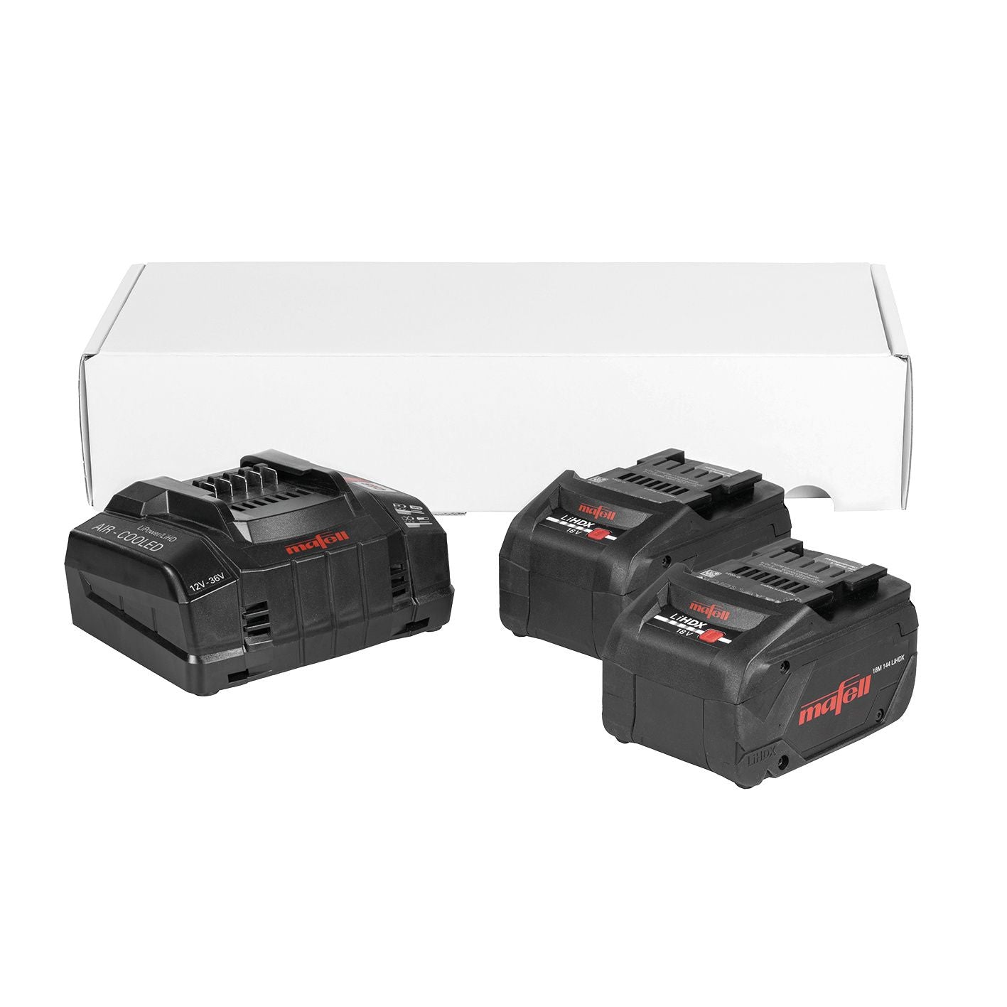 Mafell Batteri-set 4: 2x 18 M 144 LiHDX + APS M+ - 212615 18V