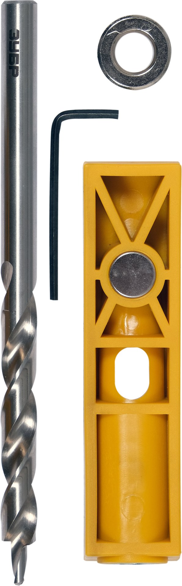 Vorel Pocket Hole Jig – borrjigg för fickhål 4 delar 24091
