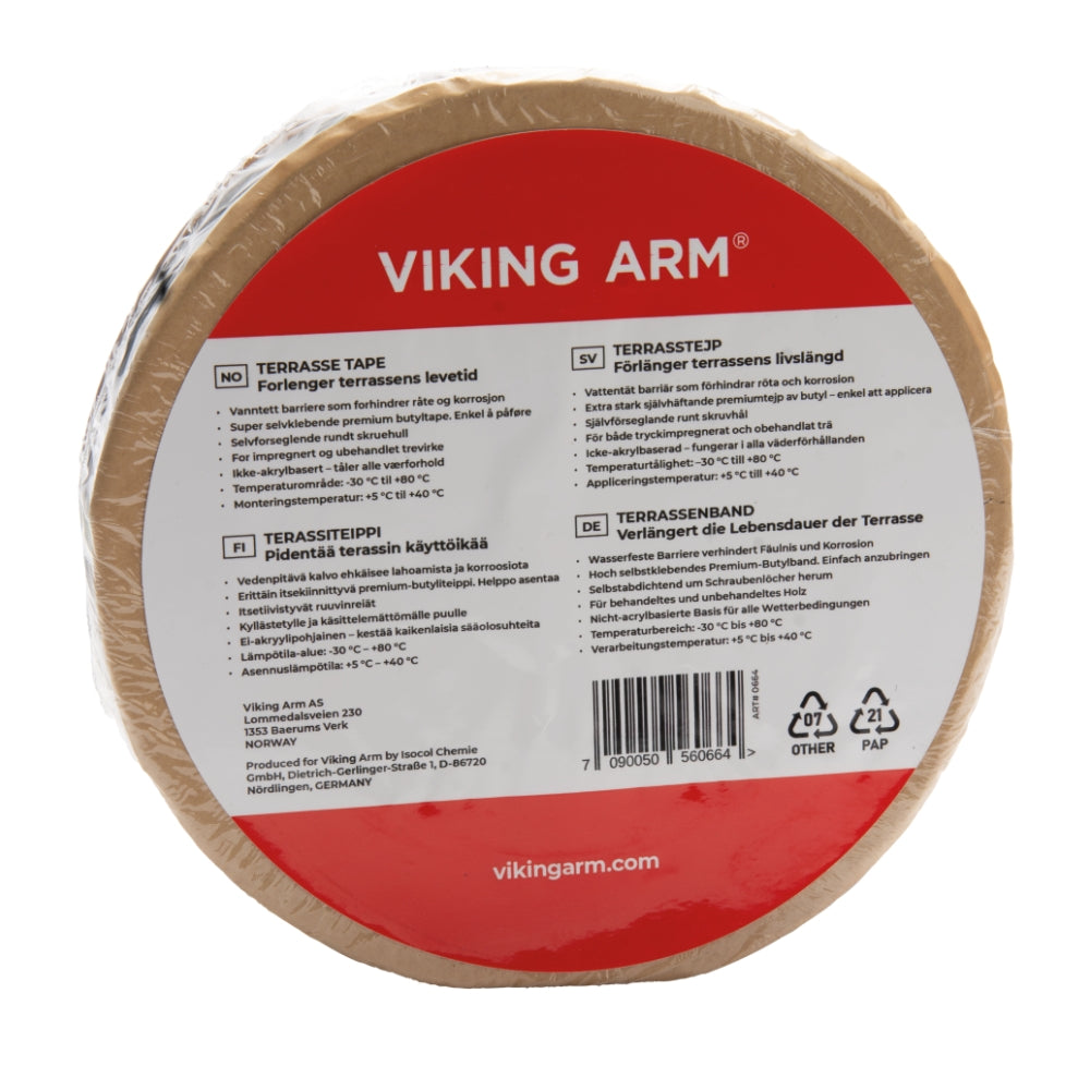 Viking Arm TERRASSTEJP 50MM X 20M
