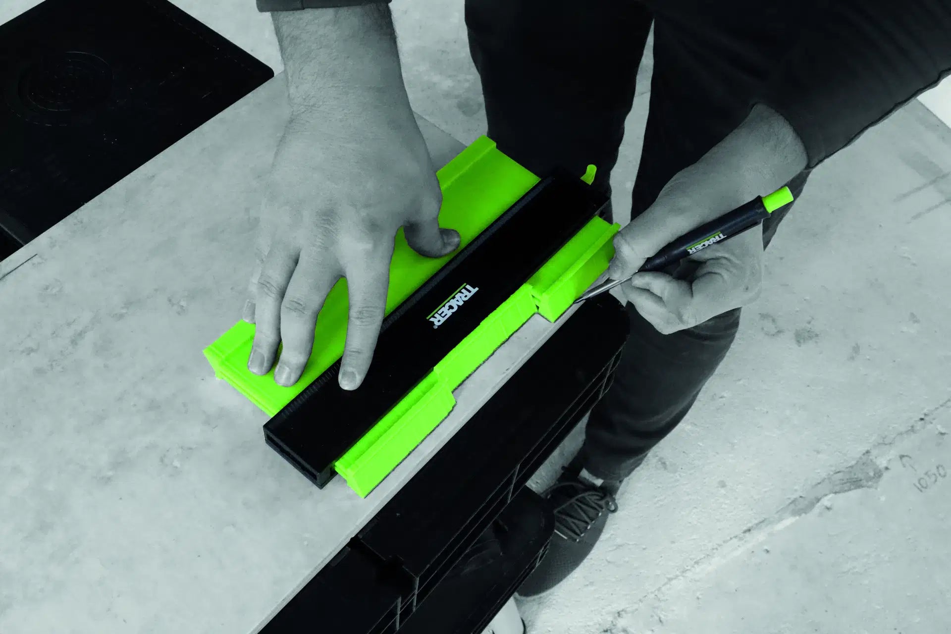 Tracer Procontour sats med djuphålspenna