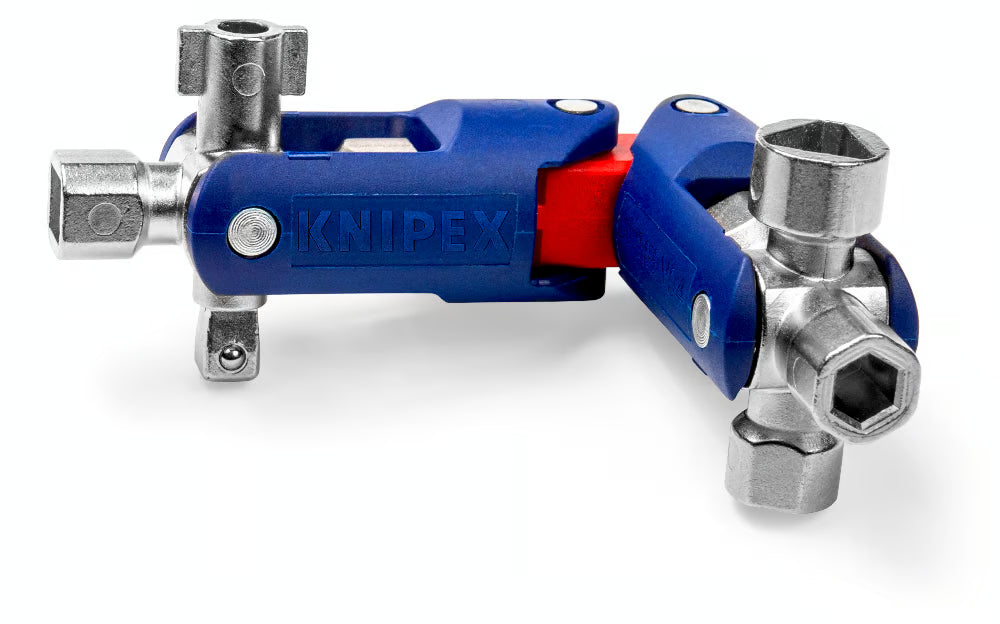 KNIPEX Vaktmästarnyckel Apparatskåpsnyckel Joint Quadro 00 11 06 V 04