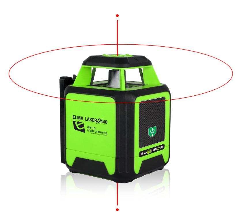 Elma Laser R440 Combo rotationslaser KIT