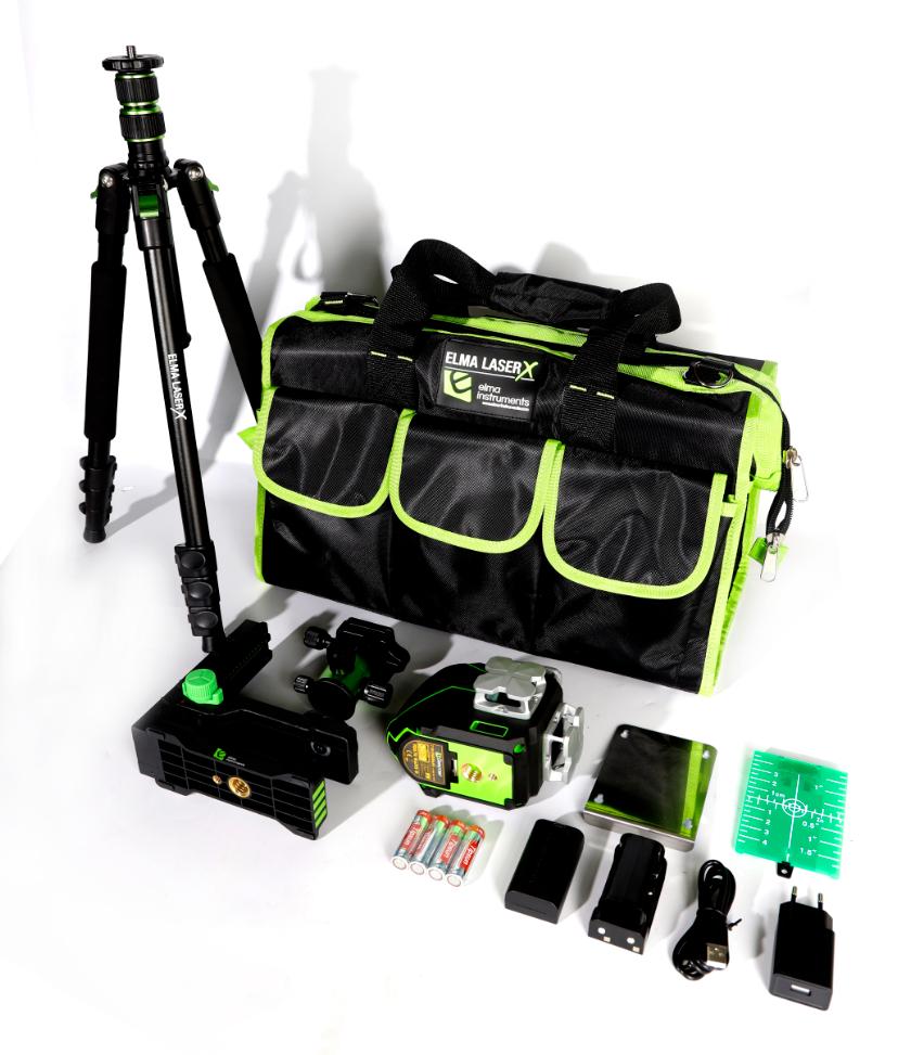 Elma Laser X360-3 med tripod & väska