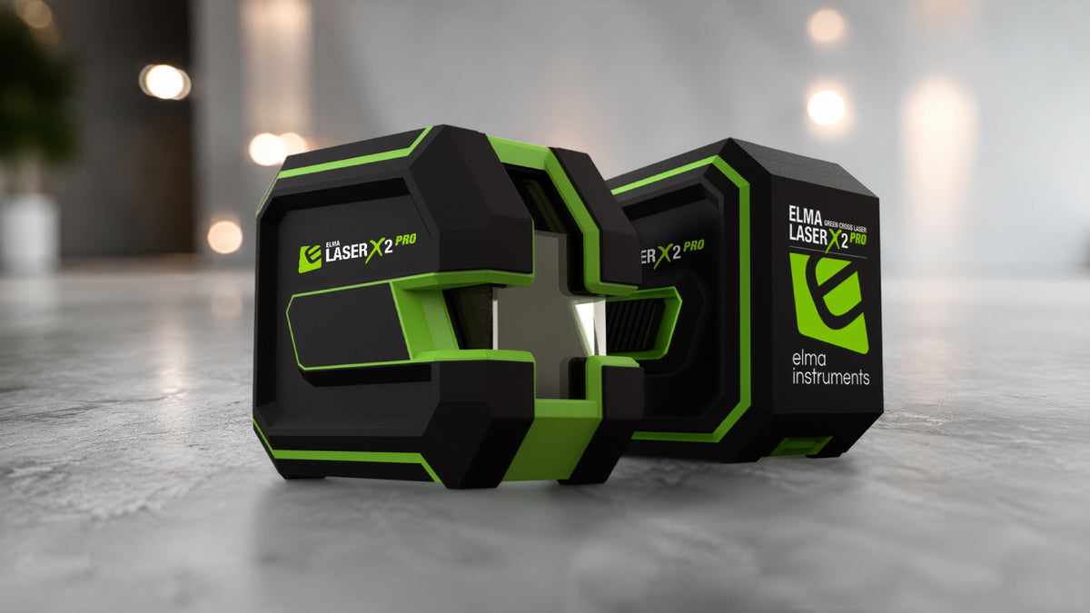 Elma Laser X2 Pro – grön självnivellerande krysslaser – bild 5