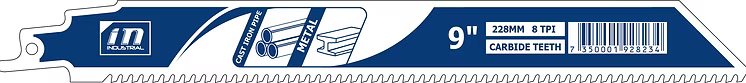 Tigersågblad Karbid Metall & Gjutjärn 8TPI 1-pack