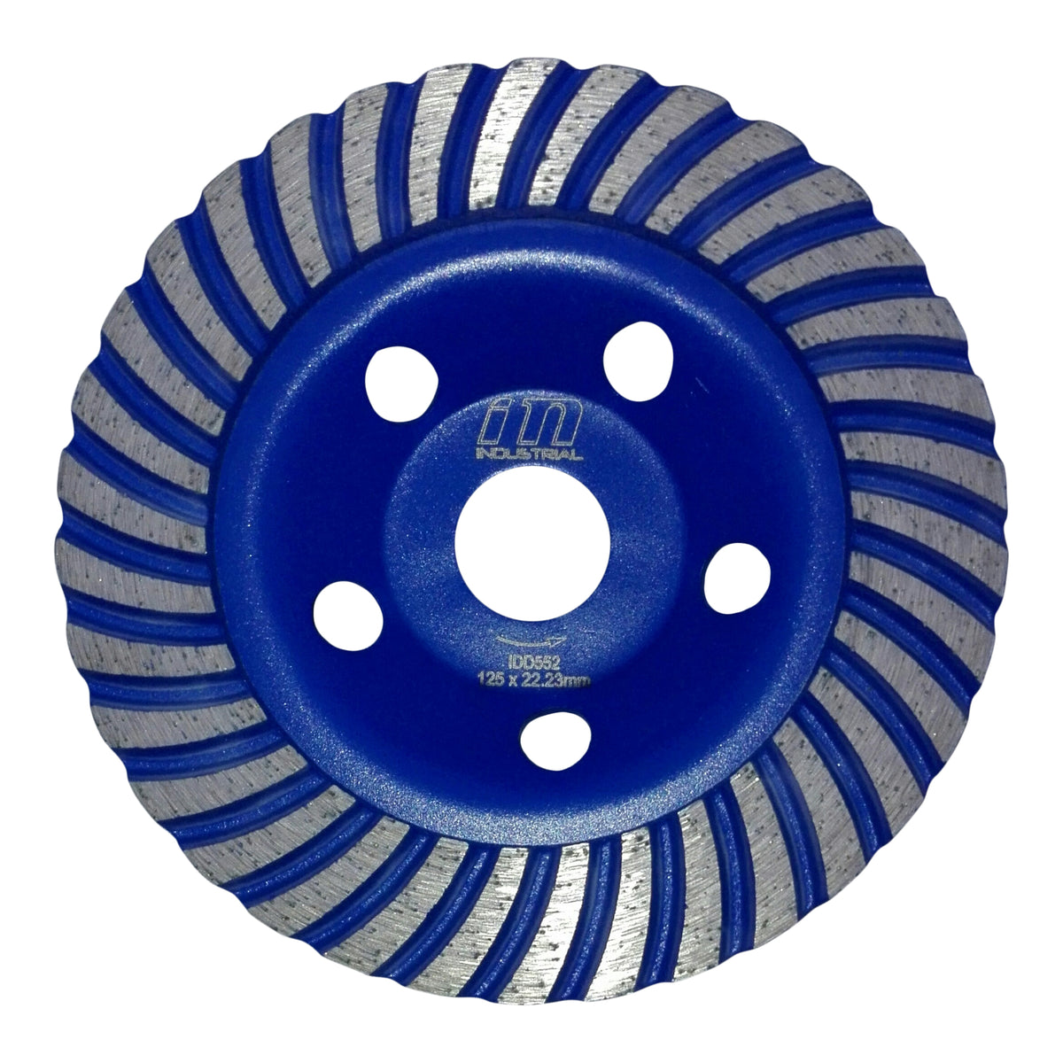 Industrial IDD552 diamantslipskål Turbo 125 × 22,23 mm