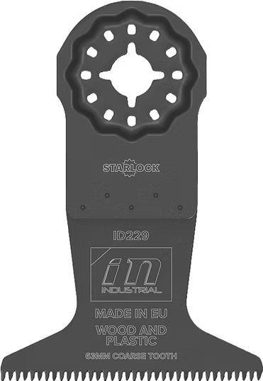 Industrial Multisågblad 65mm Starlock Japan Precision Trä/gips/mjukplast 1/10-pack