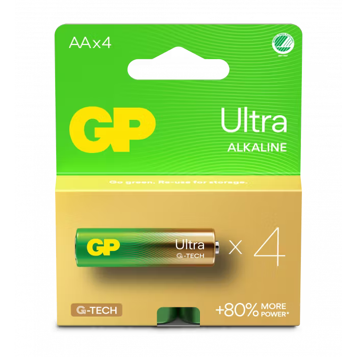 GP Ultra Plus LR6 AA 4-p
