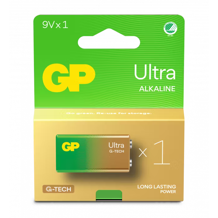 GP Ultra batteri 9V