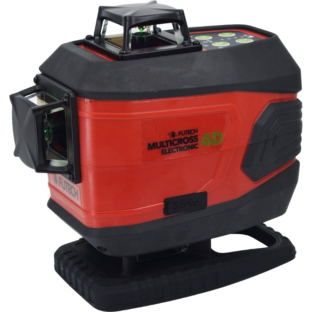 Futech Multilinjelaser grön MC4DE kompakt i väska- 034.4DE