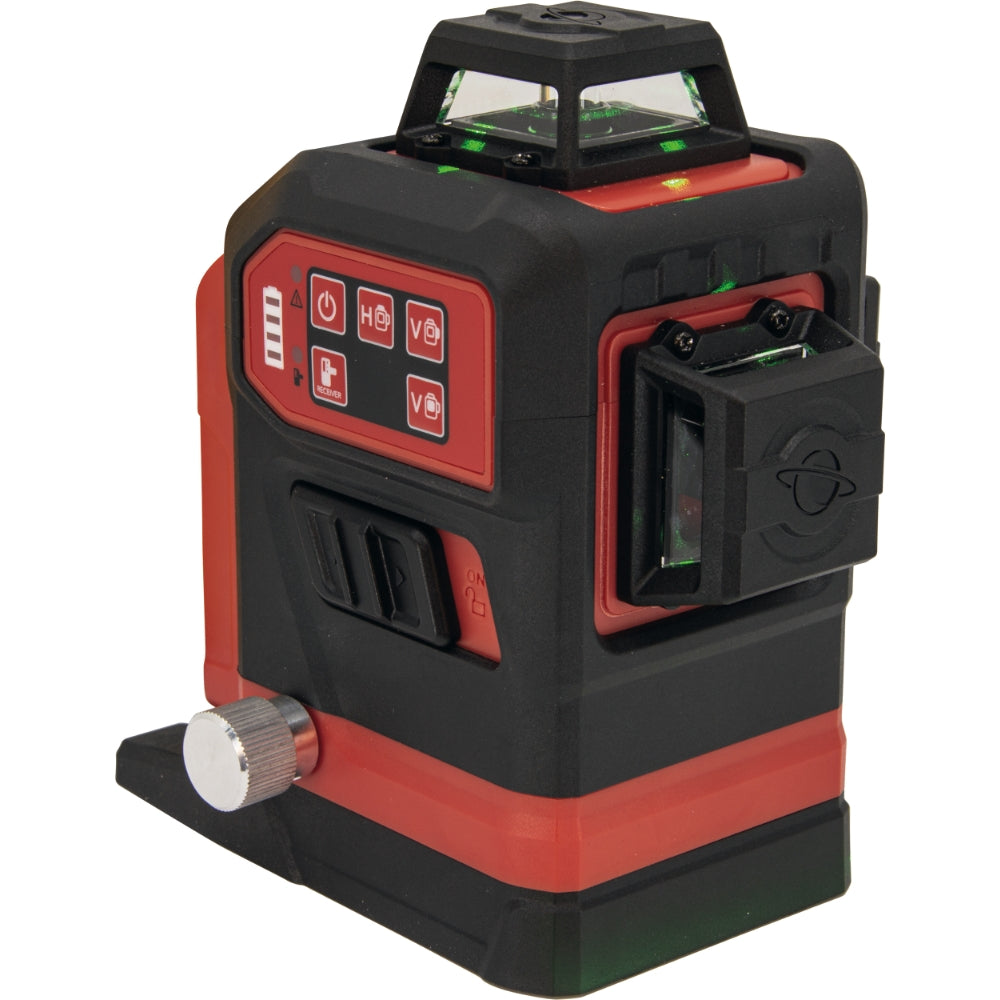 Futech Multilinjelasersats golv grön MC3D Floor i väska 18V - 036.3DG