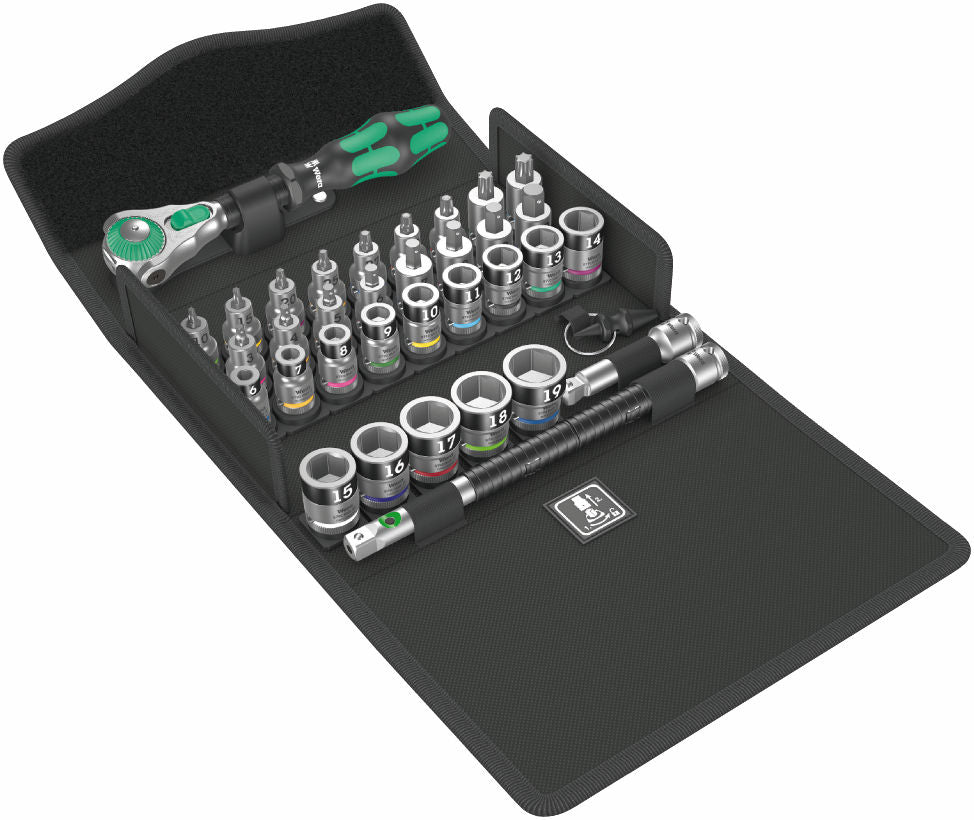 8100 SB All-in Zyklop Speed-spärrhandtagssats, 3/8"-fattning, 35 delar