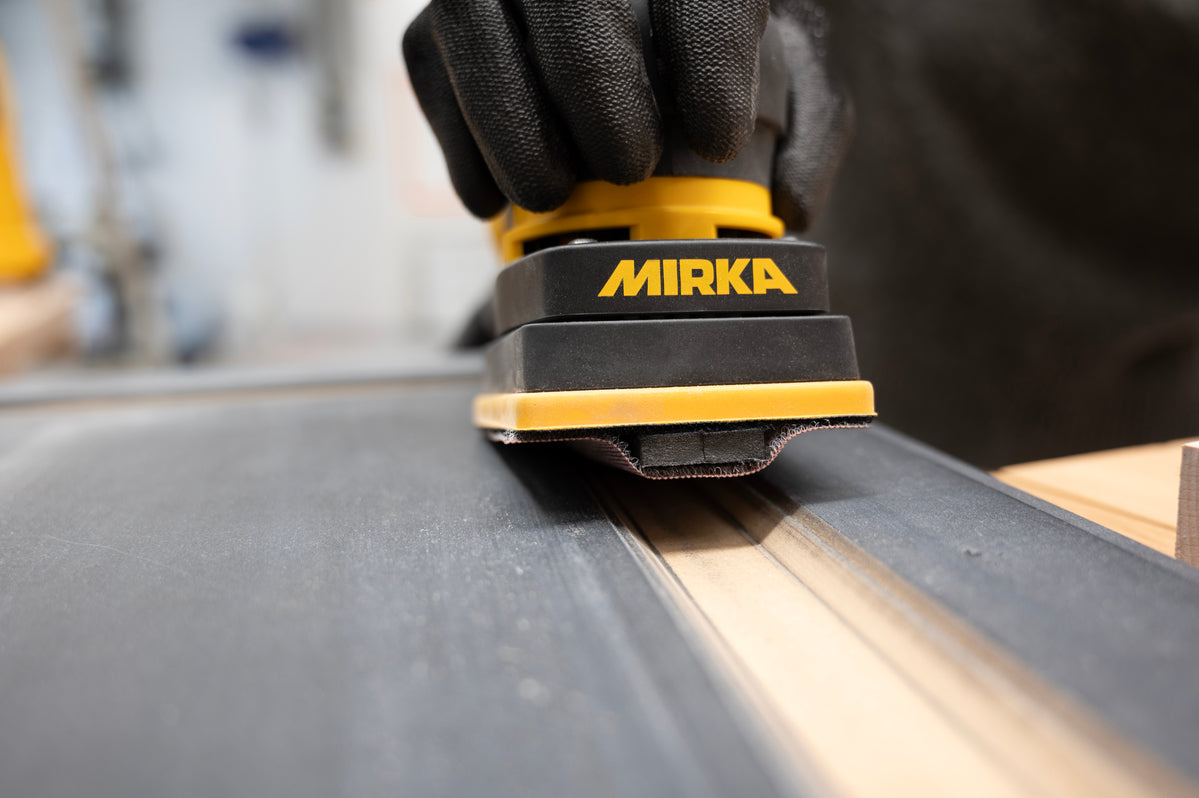 Mirka Groove Interface 12,5 x 100 mm 7 Hål Grip till DEOS 75 x 100 mm Mjuk - 8294750610