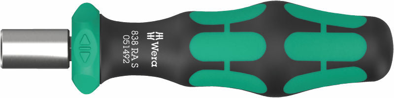Wera 838 RA S bitshandtag med spärrfunktion, 1/4"