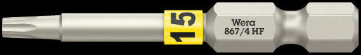 Wera 867/4 TORX HF-Bits med hållarfunktion