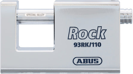 ABUS Hänglås Monobloc Rock 93RK/110 O utan låscylinder (till oval cylinder)