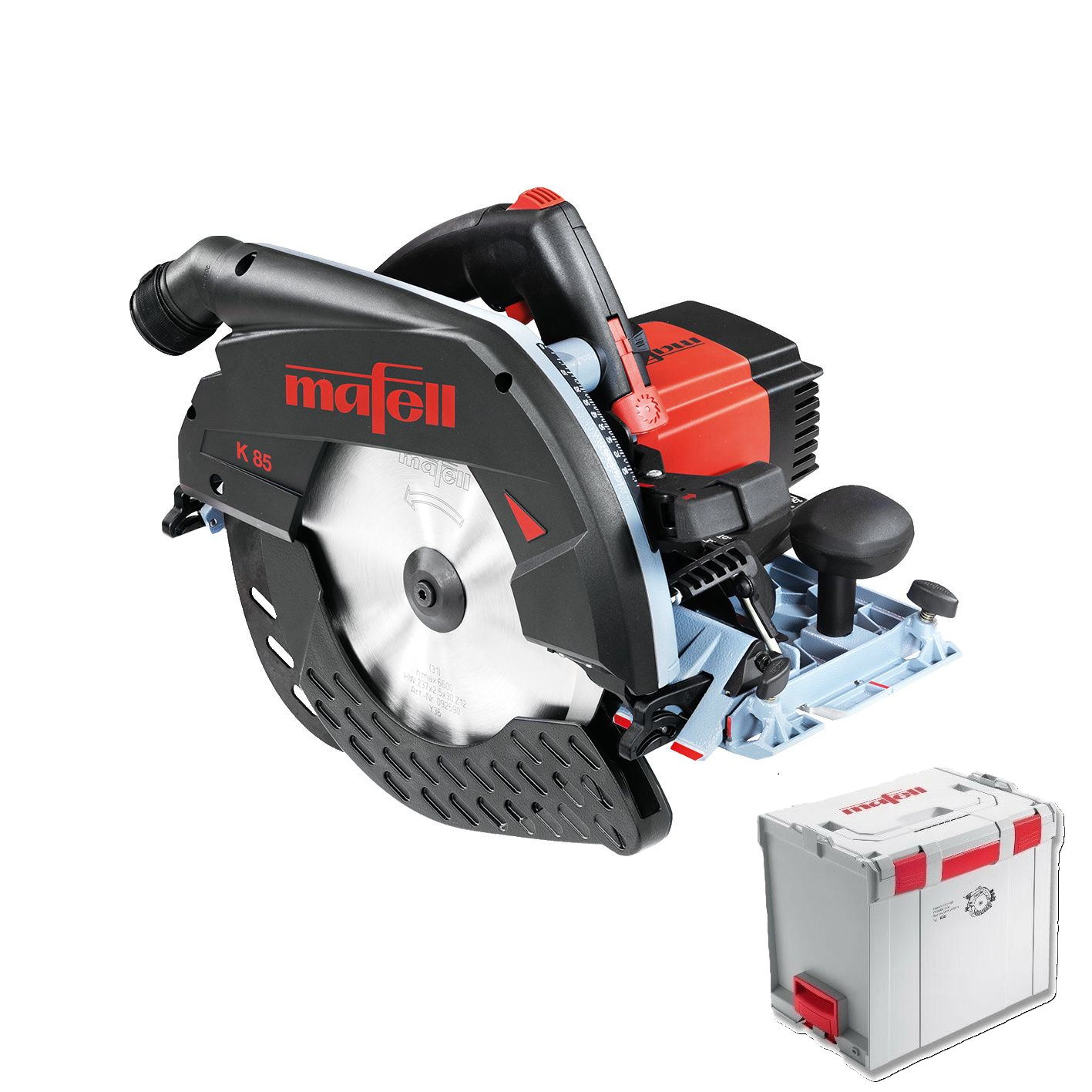 Mafell Handcirkelsåg K 85 i L-Max + Styrskena - 230V Kampanj
