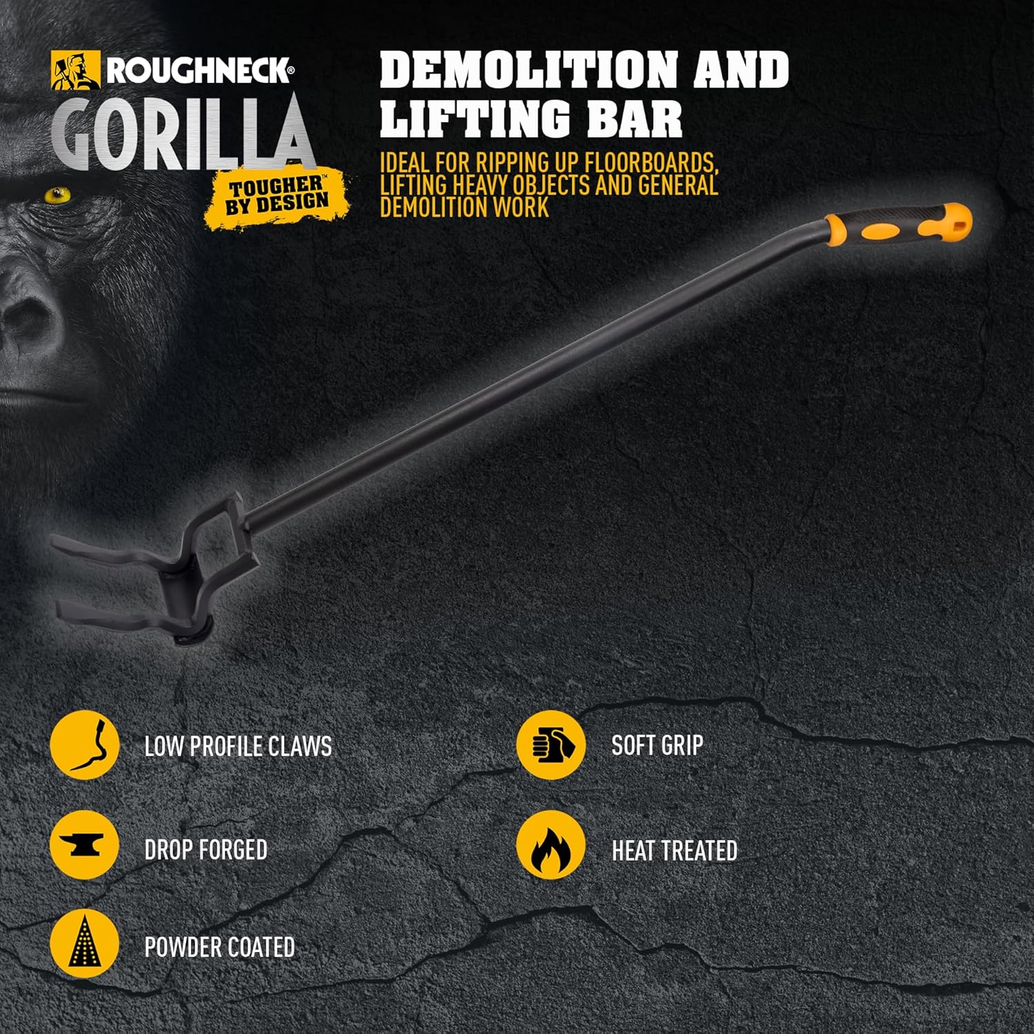 Roughneck Demolition and Lifting Bar 92,5 cm