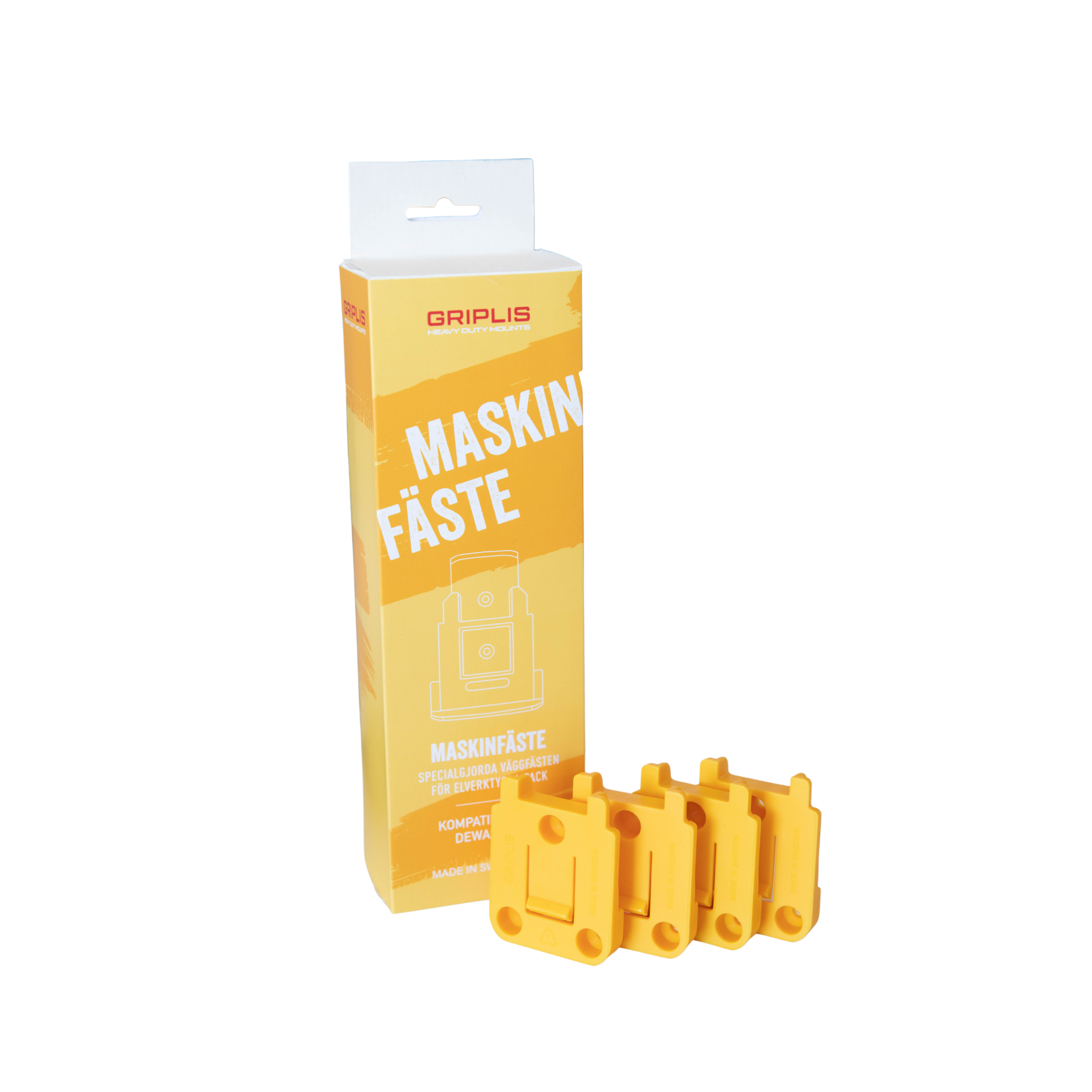 Griplis DeWALT 18V Maskinfäste / Maskinhållare 4-pack