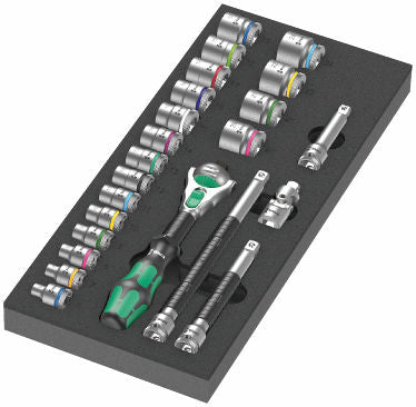 Wera 9702 Tool Rebel-verktstadsvagn Rostfri XXL 2, 202 delar