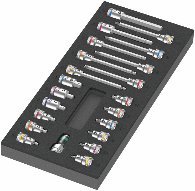 Wera 9702 Tool Rebel-verktstadsvagn Rostfri XXL 2, 202 delar