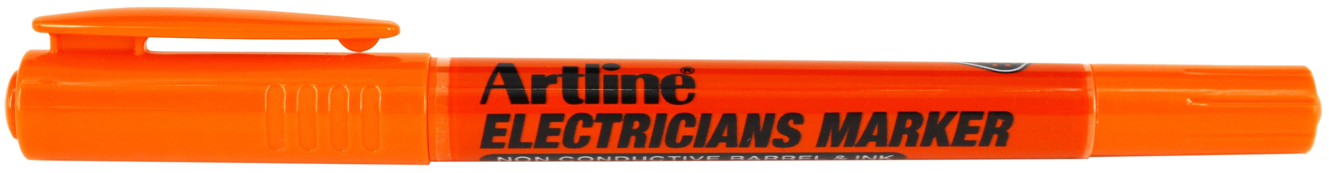 Artline electricians marker orange