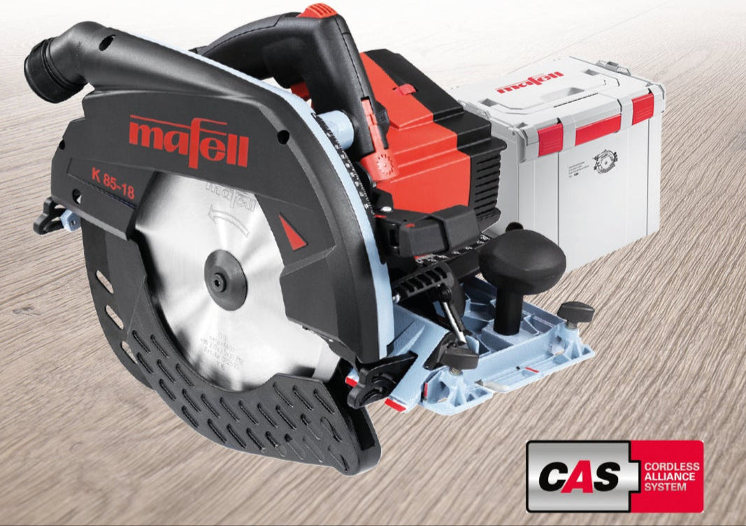 Mafell Handcirkelsåg K 85-18 Pure i L-MAX - 91E302 18V Naken