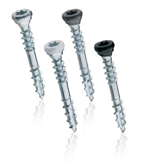 Grabber CAB Inredningsskruv för trä mot trä / skåpstommar Inomhus