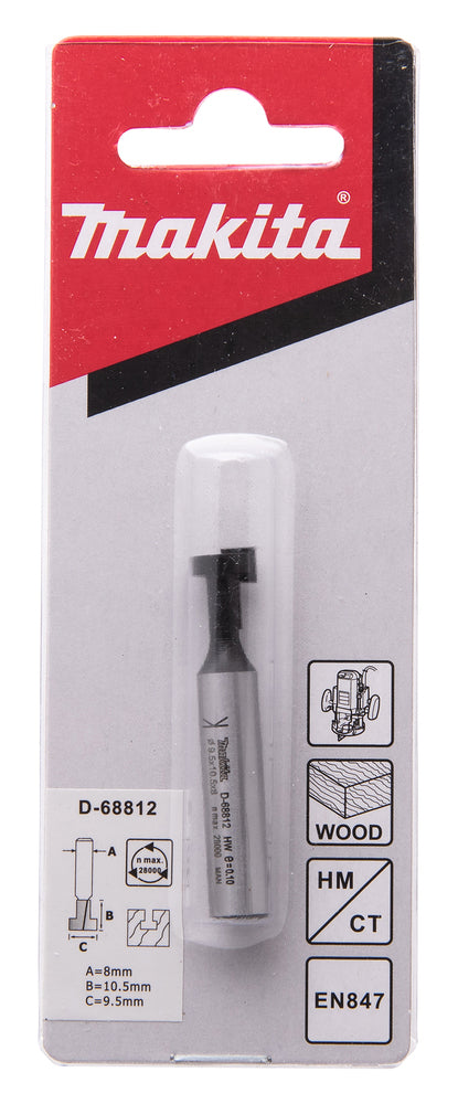 Makita frässtål Nyckelhålsfräs T.C.T, 9,5 x 48 mm D-68812