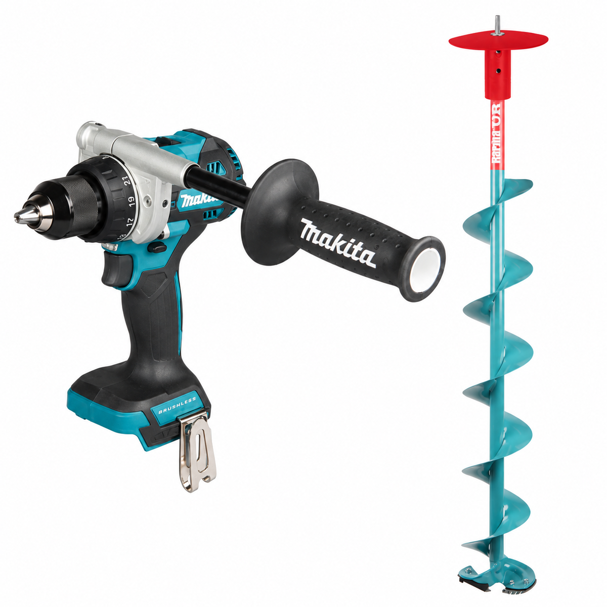 Makita isborrspaket DDF492Z + P-81072N