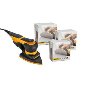 Mirka DEOS II 663 EU Delta 100x152x152mm, Orbit 3.0mm + 3x50p Abranet P80,P120,P180