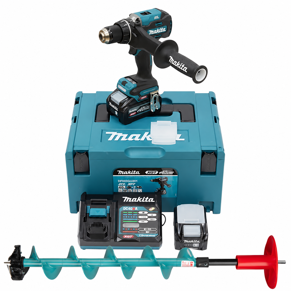 Makita isborrspaket DF003GU201 + ICE-MUR0025