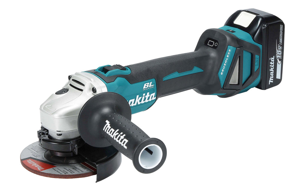 Makita Vinkelslip LXT knapp + varvtalsstyrning DGA512ZU 18V