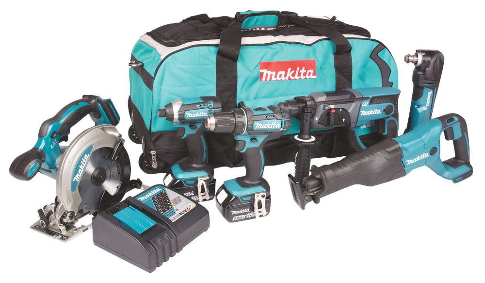 Makita Combokit 5 Ah DLX6038T 18V