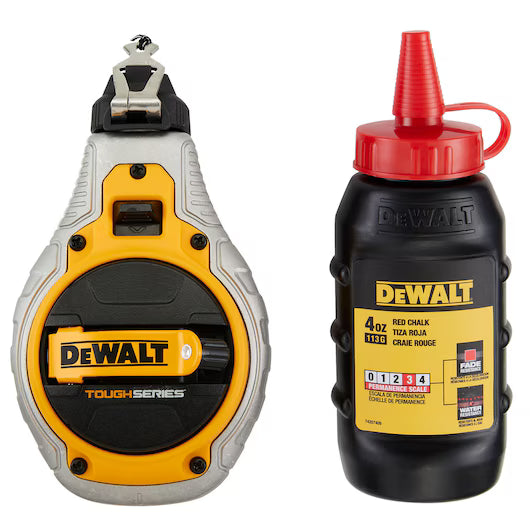 Dewalt 6:1 CHALK REEL 30M WITH RED CHALK - DWHT48335RC-0