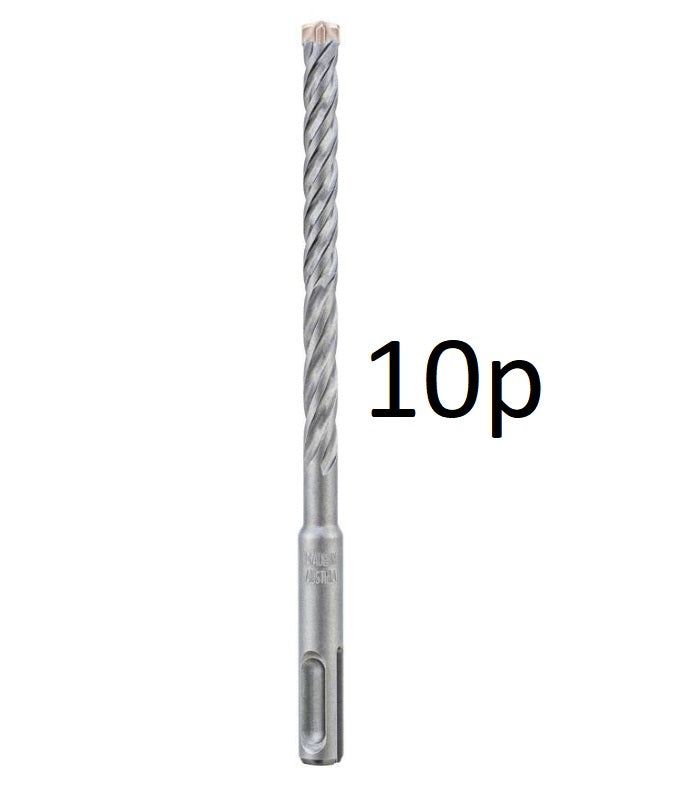 Alpen Force X Betongborr 4-skär SDS-plus Ø6-12mm 210/150mm storpack