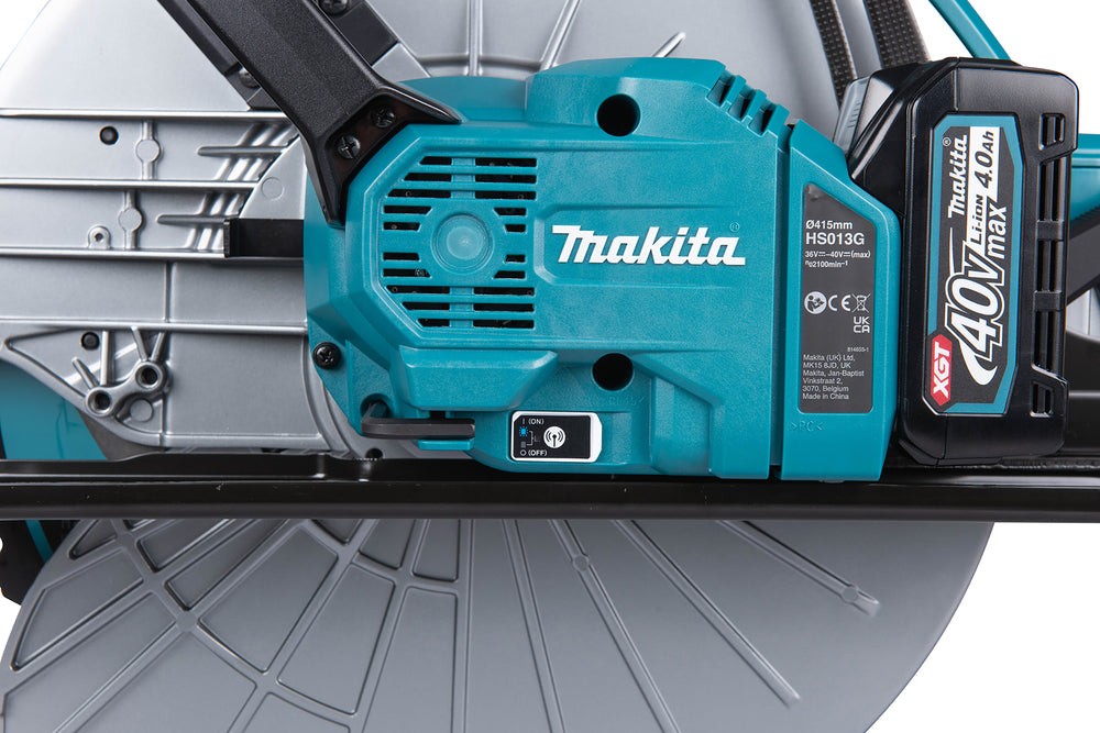 Makita Cirkelsåg 415 mm klinga XGT 40V Naken - HS013GZ