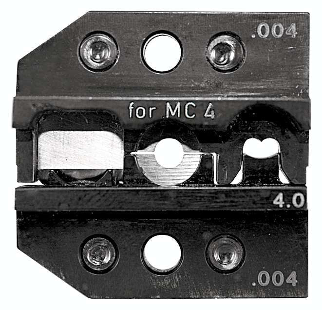 Rennsteig Hylspressverktyg för MC4 4mm² kabel med positioningshjälp