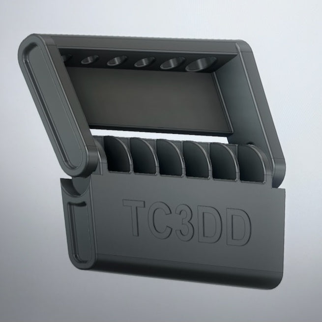 Bitsmagasin / bitshållare för 6st 50mm bits