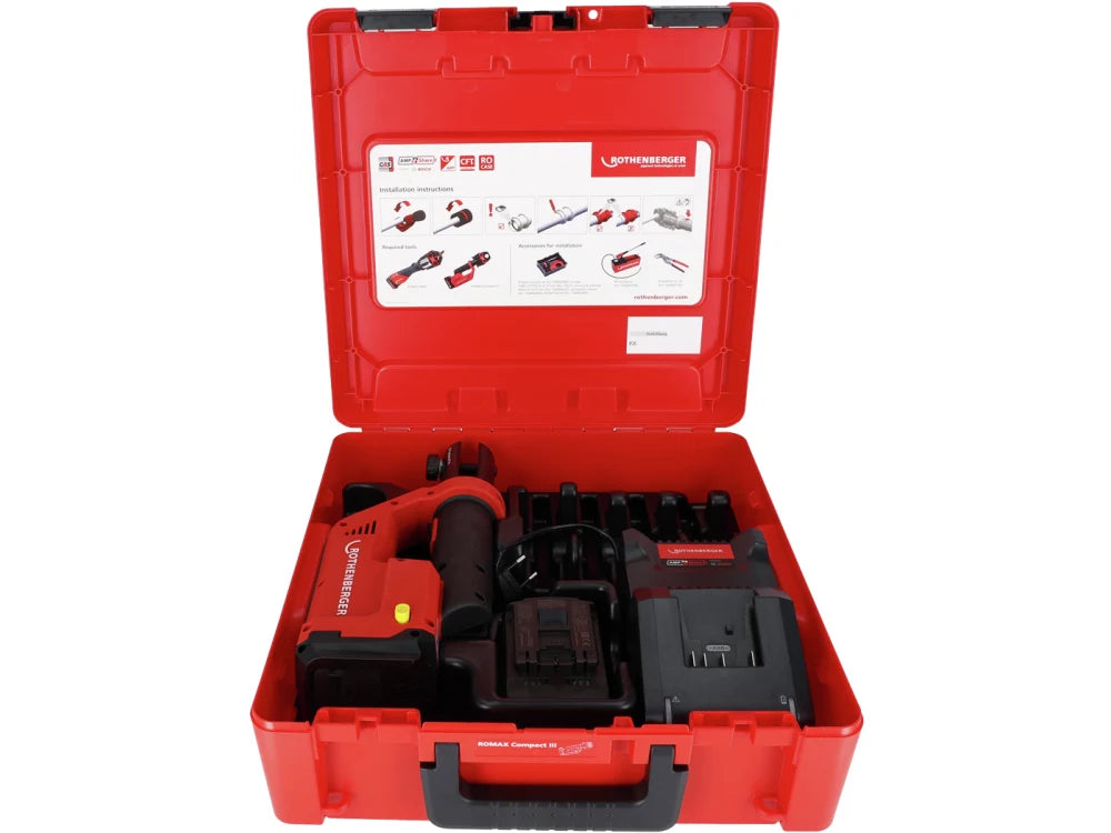 Rothenberger ROMAX Compact III AMP 1 x 2,0Ah 1000004267