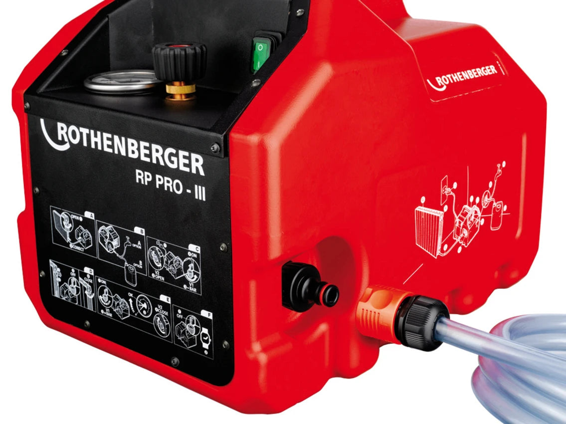 Rothenberger RP PRO III, ELECTRICAL provtryckningspump 61185