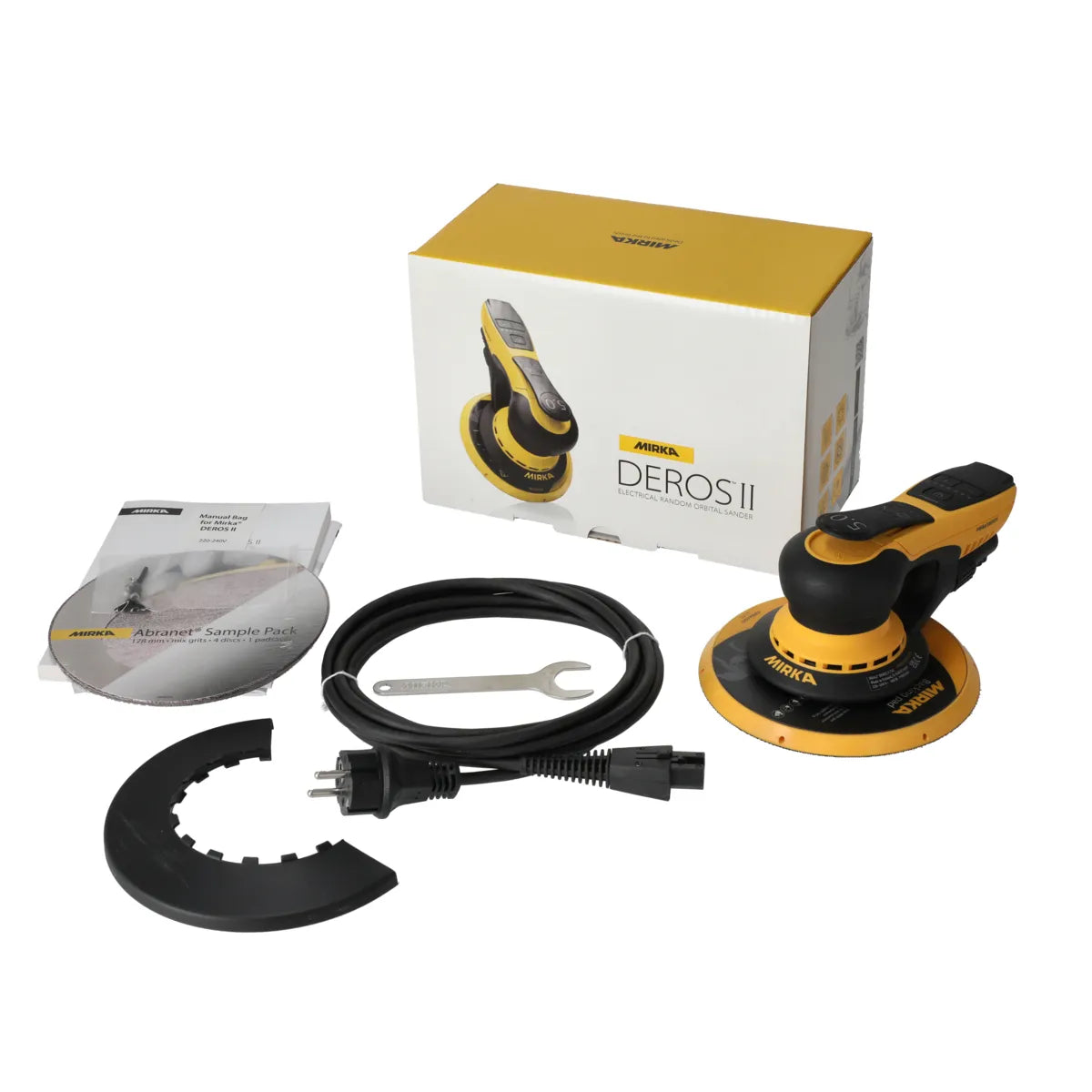 Mirka DEROS II 750 EU 175mm Orbit 5,0 mm + 3x50p Galaxy P120,P180,P240