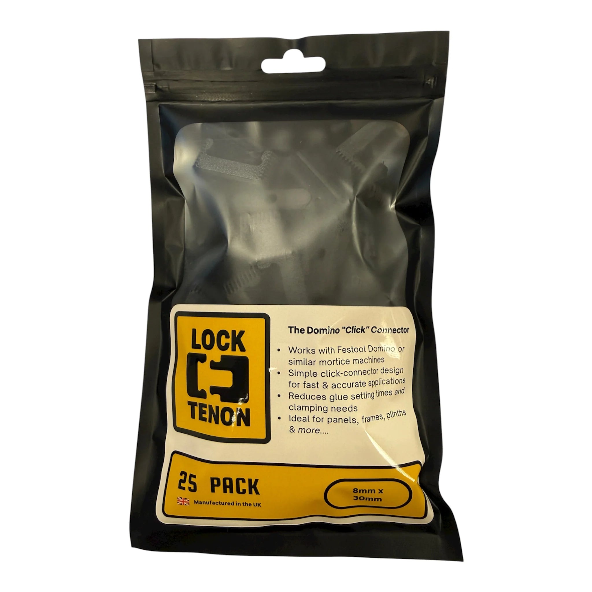 Lock Tenon - The 'Click' Domino fixing 25-pack
