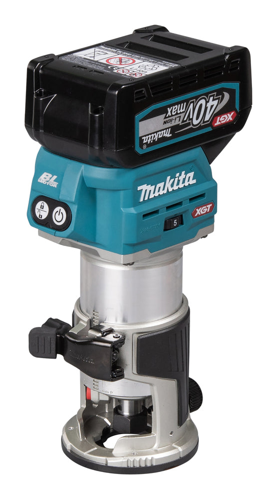Makita Multifräs XGT 40V flera tillbehör - RT001GZ13 Naken