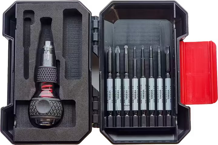 Vessel Hazsel Kit - Screw Extractor 9 st