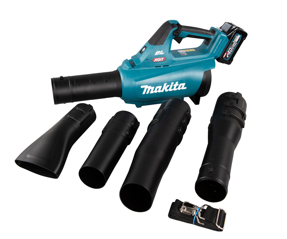 Makita Lövblås XGT - UB001GZ 40V + 4Ah + laddare Oktoberfest